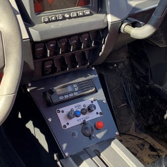 PCI Race Radios® - Icom Radio Intercom Bracket