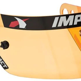 PCI Race Radios® - Cruz Armor Orange Impact Shield for Vapor/Charger/Air Draft Helmet