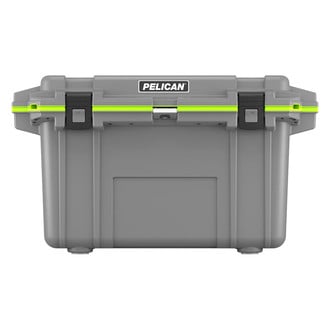 Pelican® 70Q-1-DKGRYEGRN - Elite IM 70QT Gray/Green Cooler