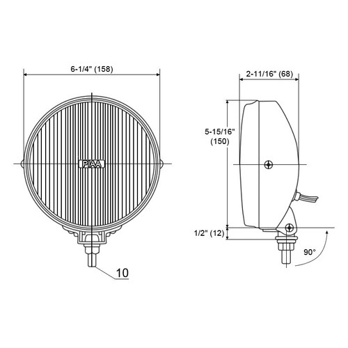 PIAA® - 520 Series 6