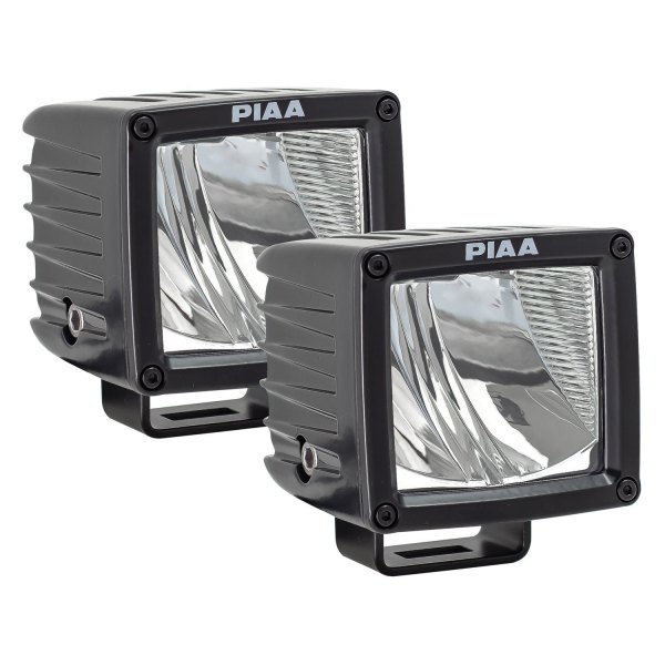 PIAA® - RF-Series SAE Rotating Bracket Mount 3" 2x17W Cube Driving Beam LED Lights