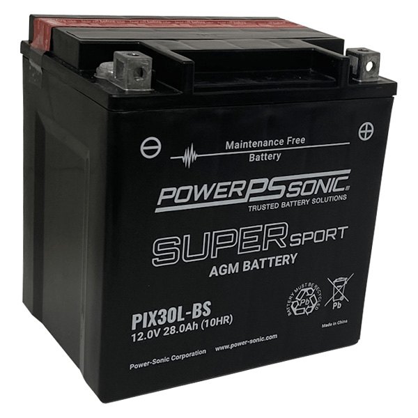 Power Sonic Polaris Sportsman 500 Ho 04 Agm Sealed Maintenance Free Battery Powersportsid Com