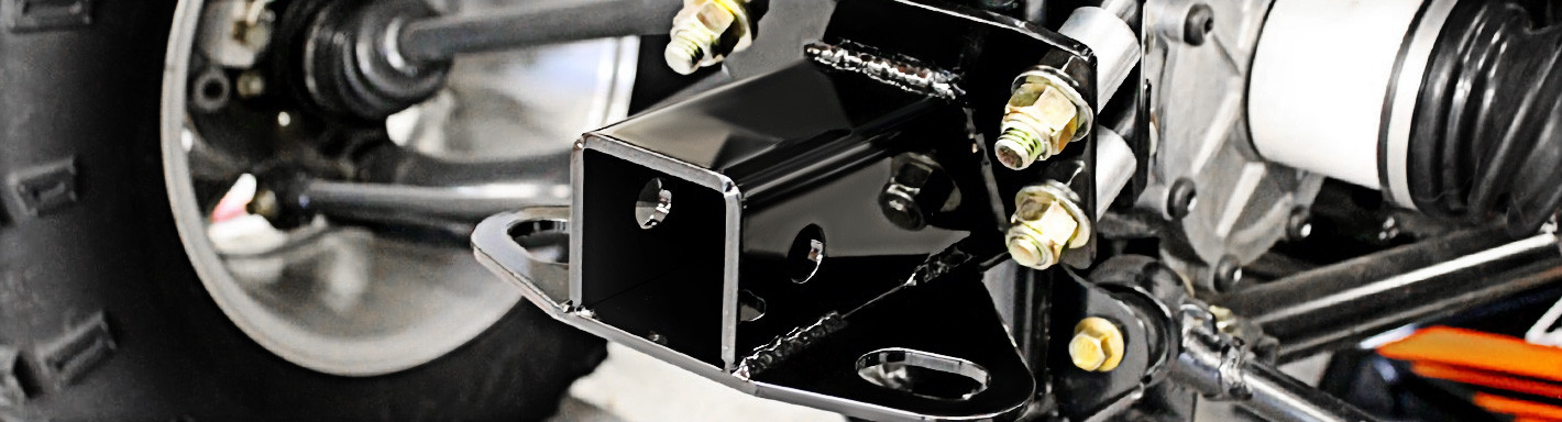 WSAYS Rear Trailer Hitch Receiver For Honda TRX250 Recon ATV (1997-2018) - 3/4" Ball Mount