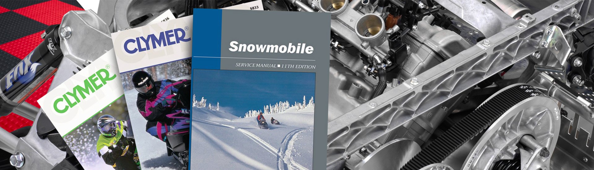 Clymer Repair Manual for Ski-Doo Formula Series Snowmobile S829 
