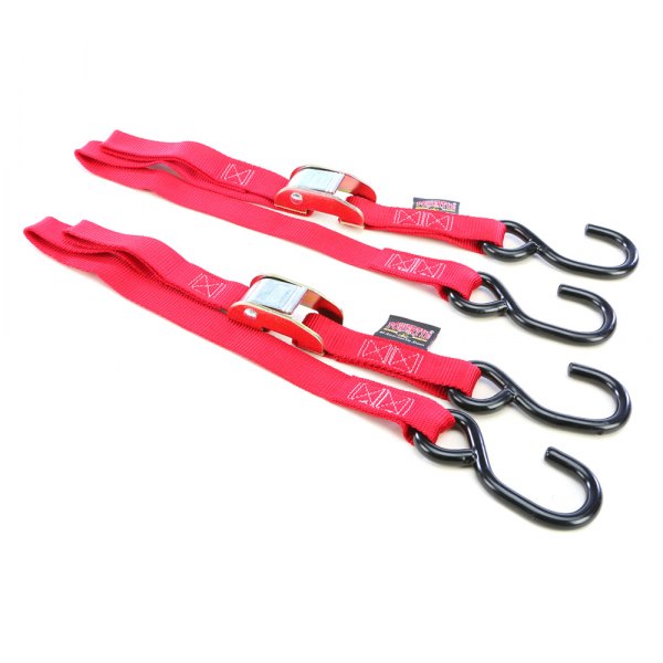 Powertye® 22031 Pwc 1 X 3 Red Tie Downs With J Hook