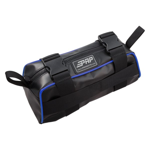 PRP Seats® - Carbon Fiber Black with Blue Piping Baja Bag