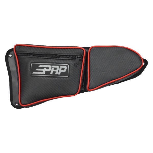 PRP Seats® - Stock Black Front Driver Side Door Bag with Knee Pad 