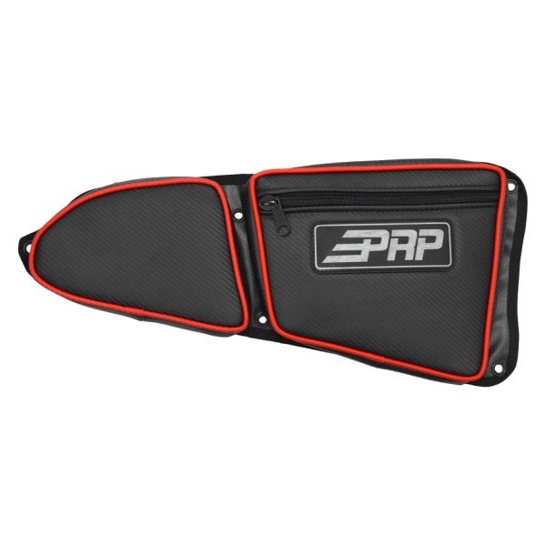 PRP Seats® - Stock Black Front Passenger Side Door Bag with Knee Pad 