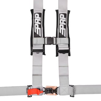 PRP Seats® - 3" 4-Point Gray Harness
