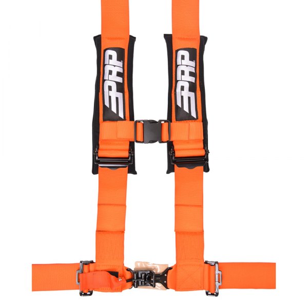 PRP Seats® - 3" 4-Point Orange Harness