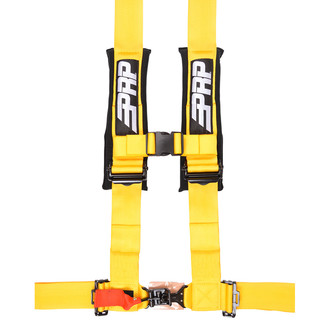 PRP Seats® - 3" 4-Point Yellow Harness