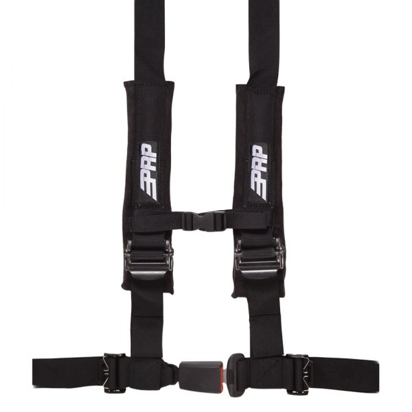 PRP Seats® - 2" 4-Point Auto Latch Black Harness