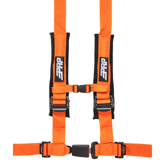 PRP Seats® - 2" 4-Point Auto Latch Orange Harness