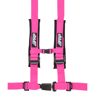 PRP Seats® - 2" 4-Point Auto Latch Pink Harness