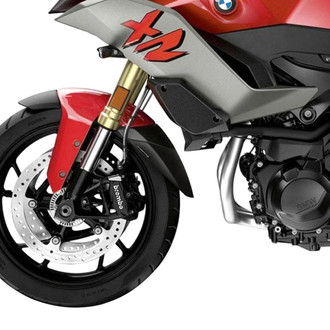 Puig® - Front Black ABS Plastic Fender Extension
