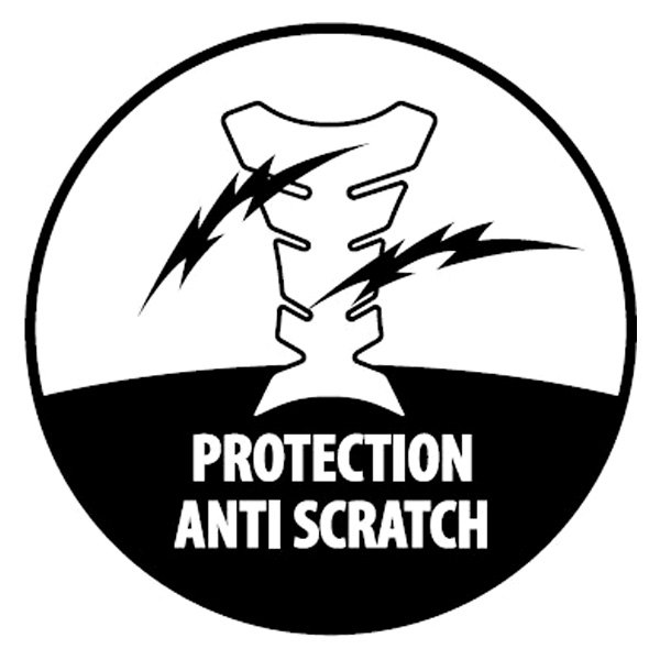 Puig Performance Tank Protection De Réservoir Puig 4051W Performance - Transparent | Compatible Aprilia, Benelli, BMW Protege Reservoir Moto Triumph