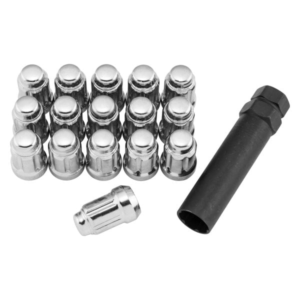 QuadBoss® - Silver Spline Lug Nuts