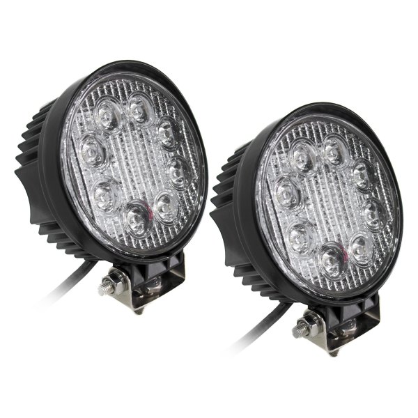 Race Sport® - Street Series High Power 4" 2x27W Round Spot Beam LED Lights