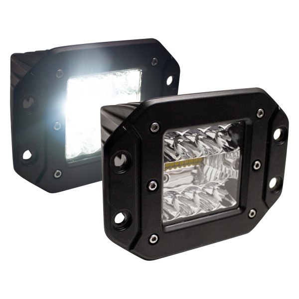 Race Sport® - Eco Series Flush Mount 3" 48W Square Spot Beam LED Light