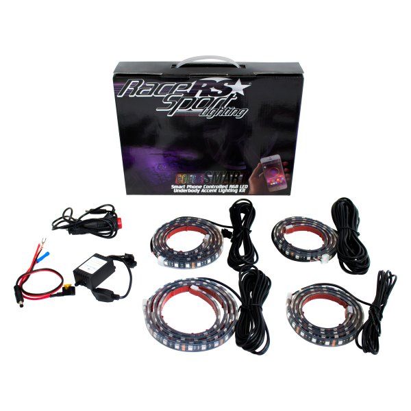 Race Sport® - ColorSMART Bluetooth Controlled Multicolor LED Strip Kit