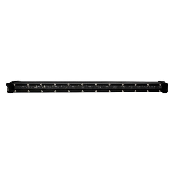 Race Sport® - LoPro 20" 90W Ultra Slim Spot Beam White/Amber LED Light Bar, Front View