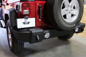 Rampage® - How To Install Rear Recovery Bumper for JK Wranglers