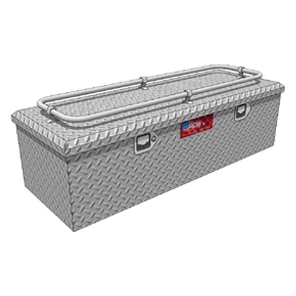 RDS® - Single Lid Golf Cart Utility Tool Box With Rail