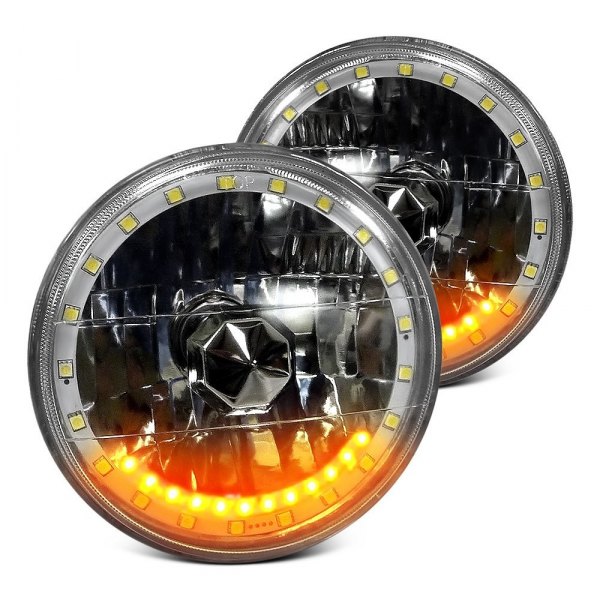 halo headlights with turn signals