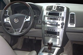 Remin Dash Kit Brushed Aluminium on Cadillac CTS 2004