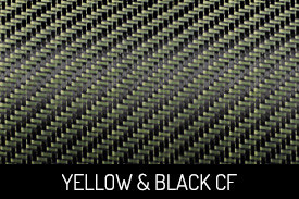 Yellow and Black Carbon Fiber