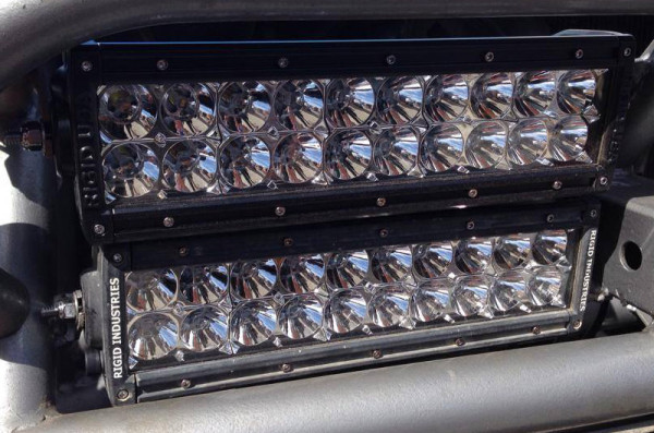 Rigid Industries® - E-Series Pro Midnight Edition Dual Row Spot