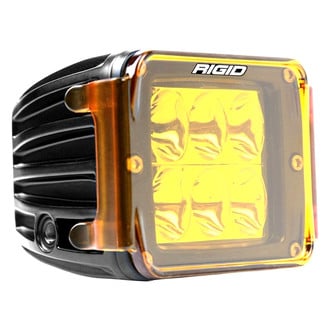 Rigid Industries® 201933 - 3" Square Amber Polycarbonate Lens for D2, D-Series