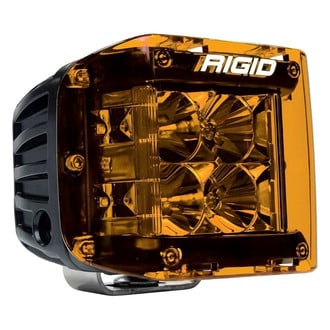 Rigid Industries® 32183 - 3" Square Amber Polycarbonate Lens for D-SS Series