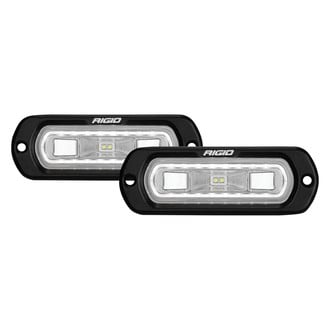 Rigid Industries® - SR-L Series Flush Mount 4.5"x1.5" 14W Rectangular Wide Driving Beam LED Lights