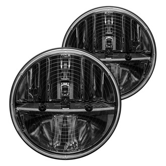 Rigid Industries® - 7" Round Black LED Headlight
