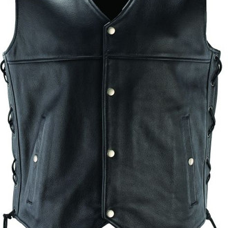 River Road® - Old Skool Leather Vest