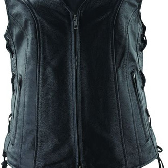 River Road® - Women's Sapphire Leather Vest