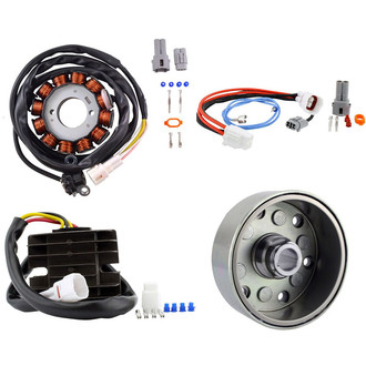 RMStator® - 140W AC to DC Charging Upgrade Kit Stator + Regulator + Flywheel