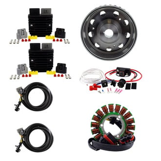 RMStator® - 900W SPLYT Supercharged Stator + Regulator + Dual Battery Isolator + Flywheel