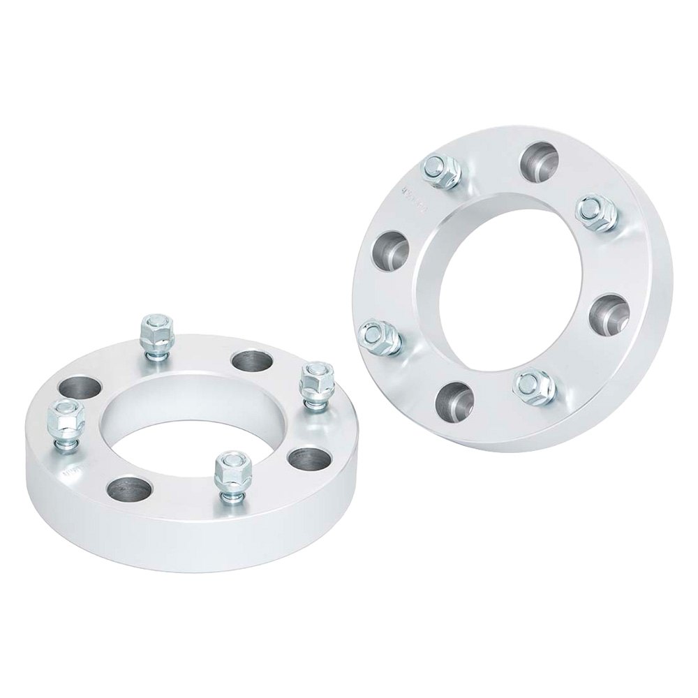 Rough Country® 10094 Silver Aluminum Wheel Spacers