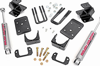 Rough Country® - 2014-2015 GM 1500 2WD 2"/4" Rear Lowering Kit