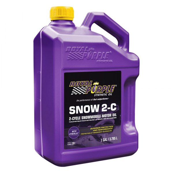 Royal Purple® - Snow 2-C™ Synthetic High Performance Snowmobile Engine Oil, 1 Gallon x 3 Jugs