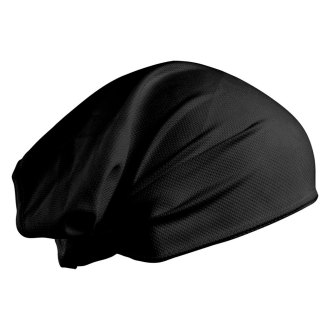 Schampa Coolskin Tri Skull Cap Helmet Liner Black w/ Grey Stitching