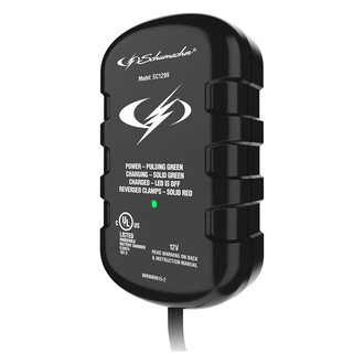 Schumacher® - 12V 0.8 Charging Amps Stationary Fully Automatic Battery Charger and Maintainer