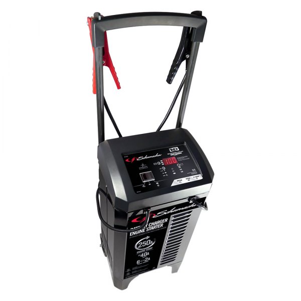 Schumacher® - 6V/12V 250 Peak Amps Wheeled Battery Charger and Engine Starter