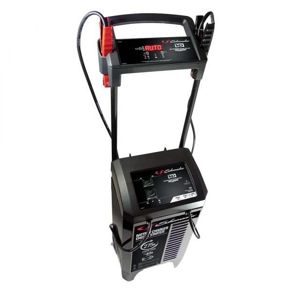 Schumacher® - 6V/12V 125/240/275 Peak Amps Wheeled Battery Charger and Engine Starter