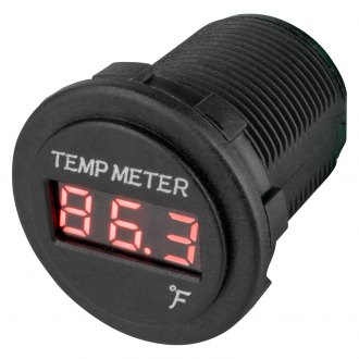 12V Car LCD Digital Display Thermometer Inside &Outside Temperature Gauge  Meter