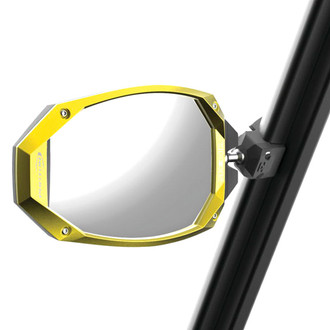 Seizmik® - Photon Sport™ Side View Yellow Aluminum Mirror Bezel Kit