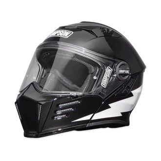 Simpson Motorcycle® - Bandit Usa Hellfire Modular Helmet