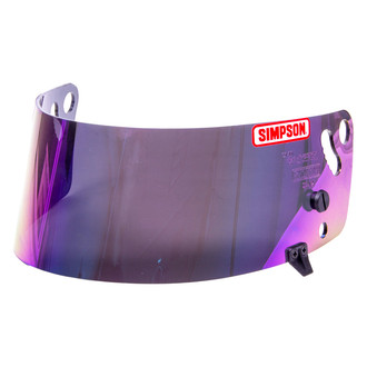 Simpson® - Shark/Vud SA10 Iridium Helmet Face Shield